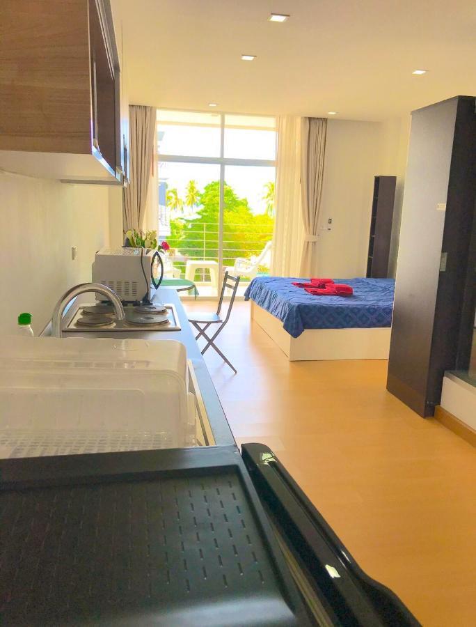 At Seacondo Studio Room B-34 Klong Muang Strand Eksteriør billede
