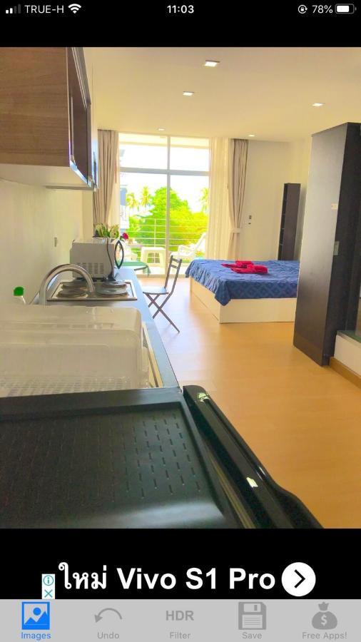 At Seacondo Studio Room B-34 Klong Muang Strand Eksteriør billede